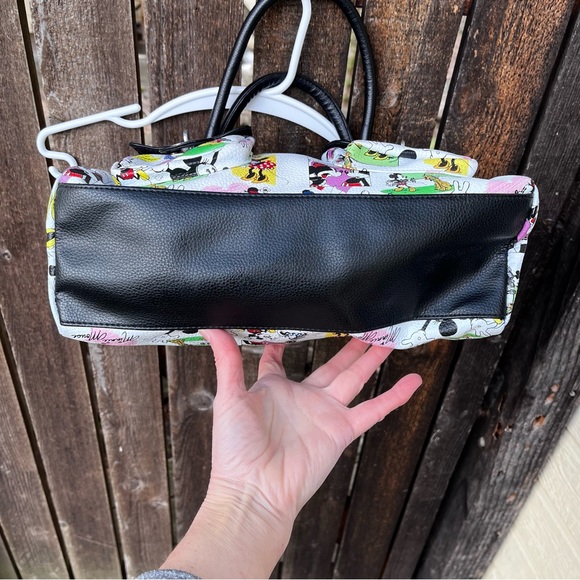 Disney Parks Mickey & Minnie Mouse Cartoon Purse Handbag - Picture 5 of 14